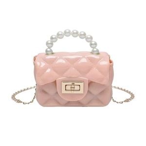 Pink jelly purse